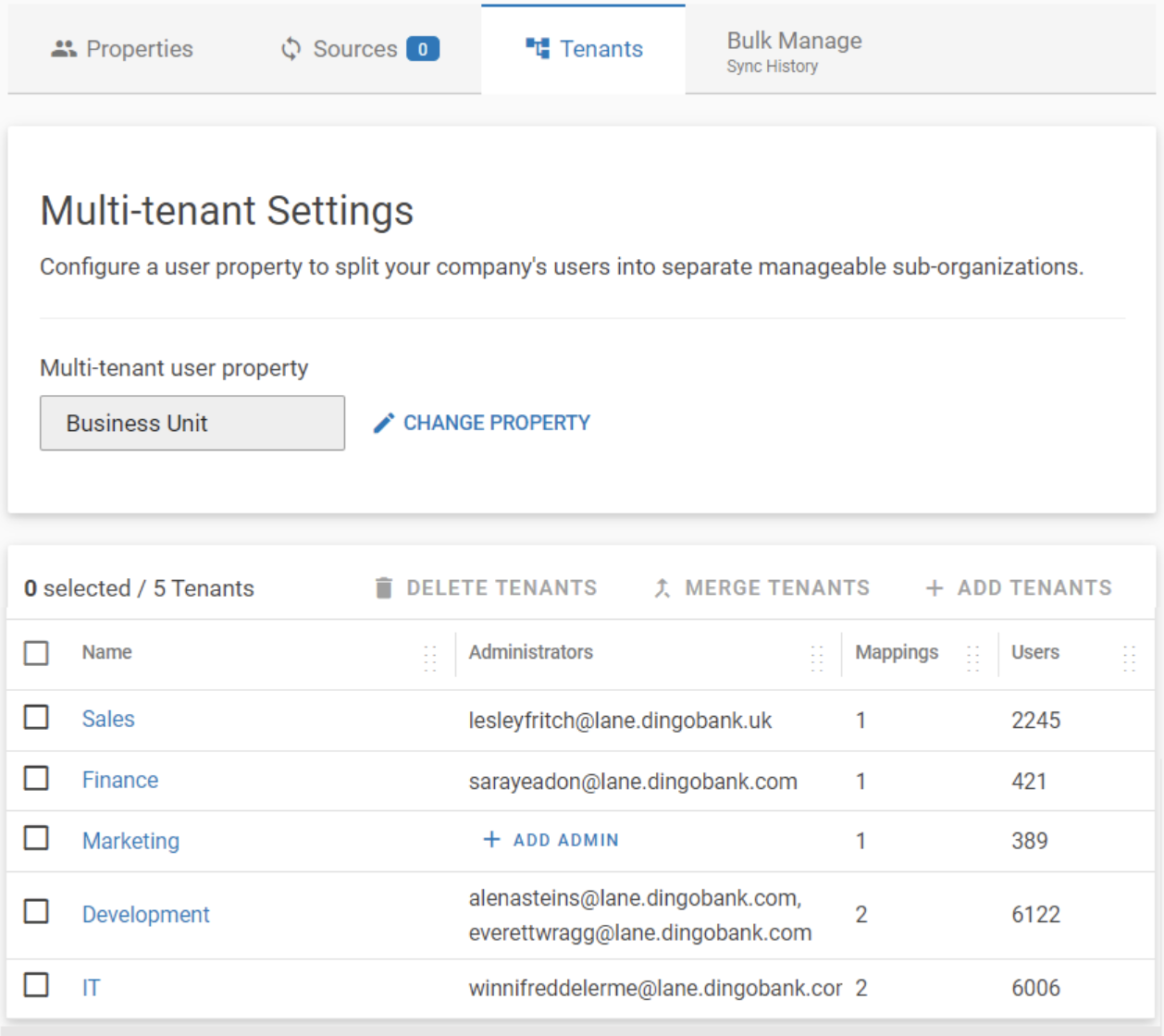 Multitenant Administration: Global Security Education | Proofpoint US